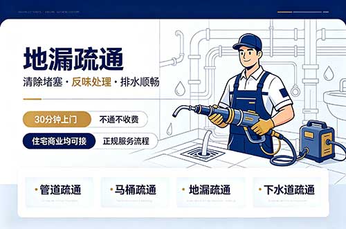 石首地漏疏通