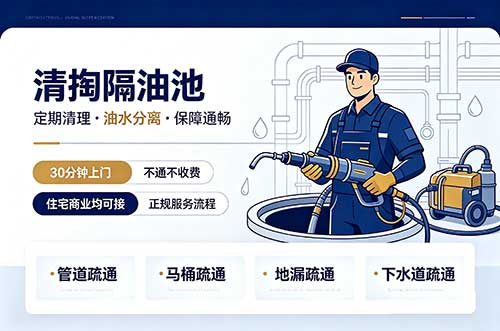 石首清掏隔油池